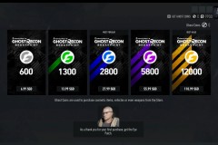 Ghost Recon Breakpoint Mikrotransakcie