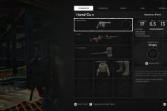 Inventár tesne po štarte hry