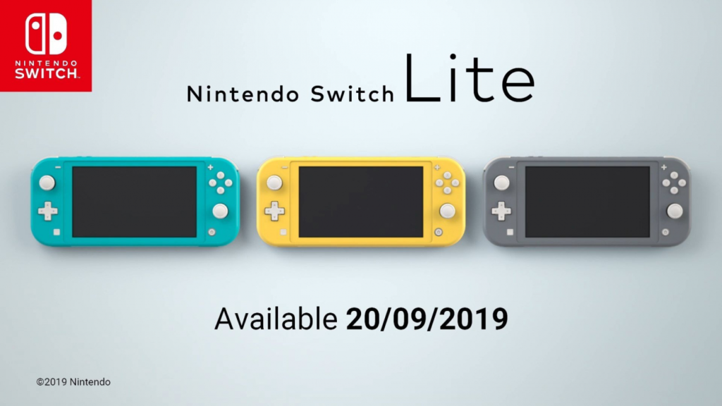 Farebné variácie Nintendo Switch Lite