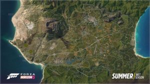 Forza Horizon 5 Mapa