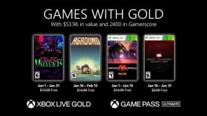 Xbox Gold január 2022