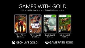 Xbox Live Gold Február 2022