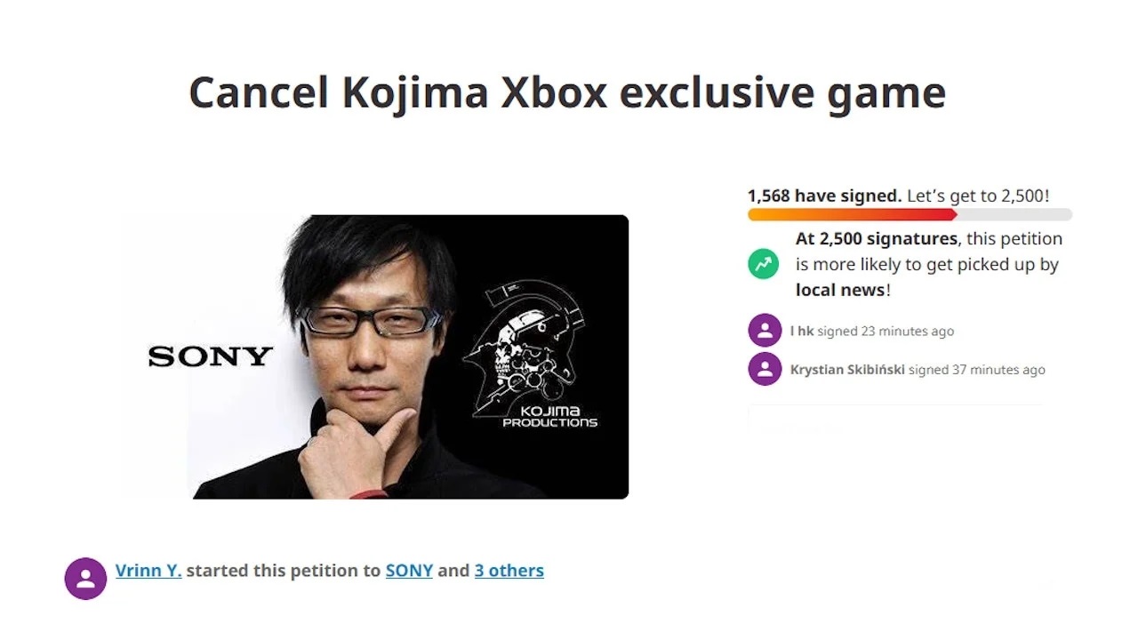 Kojima Xbox