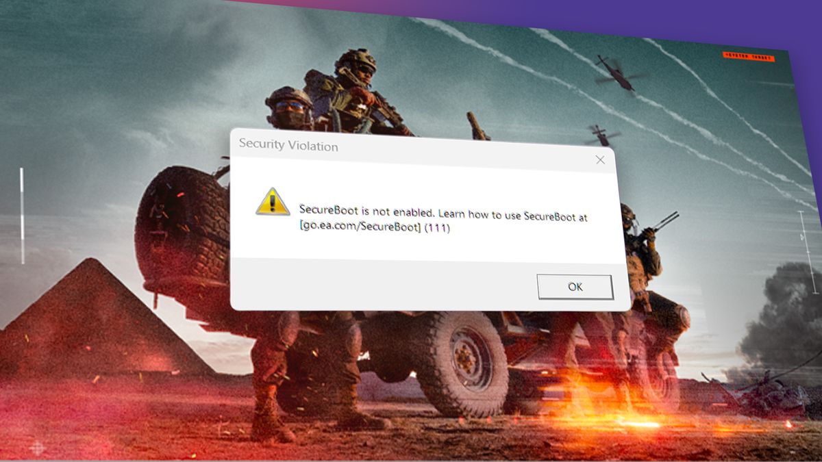 Battlefield 6 Secure Boot