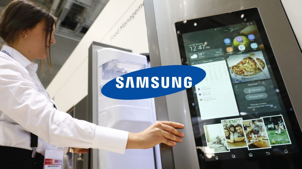 Samsung smart chladničky reklamy